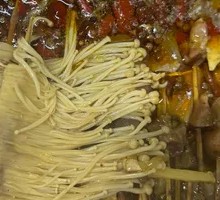 Crisp Enoki Mushrooms