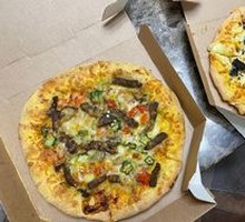 South American Ribeye Steak Pizza