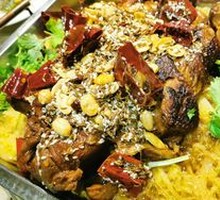 Scallion Braised Whole Pig's Trotter
