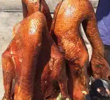 Charcoal-Grilled Goose