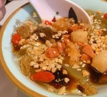 Brown Sugar Glutinous Rice Balls with Ice Jelly