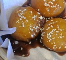 Sugar Oil Rice Balls