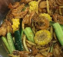 Garlic Shrimp Pot