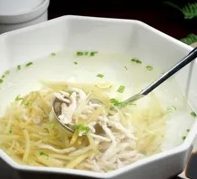 Shredded Pork with Pickled Mustard Greens Soup