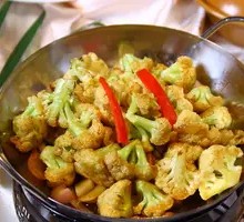Spicy Cauliflower in Hot Pot