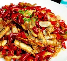 Spicy Stir-Fried Clams