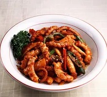 Spicy Squid Stir-Fry