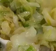 Stir-fried Napa Cabbage