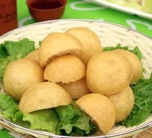 Oil-fried gluten noodles