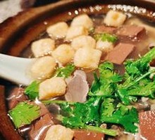Duck Blood and Vermicelli Hot Pot