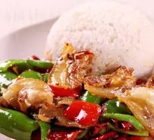 Stir-Fried Pork with Rice