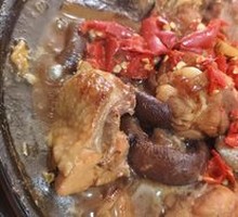 Stewed Chicken with Brown Sauce