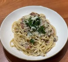 Bacon Cream Pasta