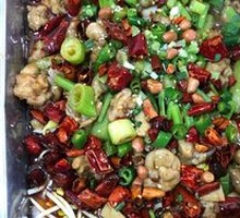 Spicy Frog Legs in Dry Pot