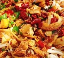 Stir-fried Tripe Noodles