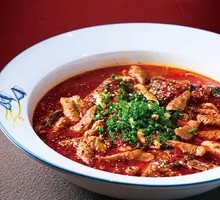 Spicy Fish with Pig Intestines