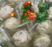 Fish or Pork Dumpling with Glass Noodles