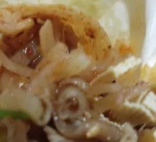 Crispy Lotus Root with Marinated Egg Roll