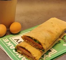Ham and Egg Pancake