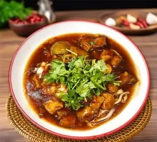 Eggplant Knife-Scraped Noodles