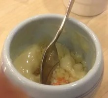 Steamed egg custard