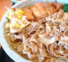 Teriyaki Chicken and Beef Bowl