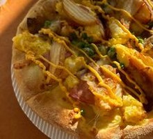 Teriyaki Beef and Potato Pizza