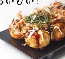 Octopus Balls with Sesame Seed Balls