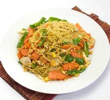 Cumin Stir-Fried细 Noodles