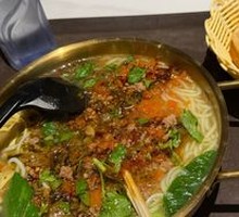 Sour Cabbage Pork Sauce Rice Noodles