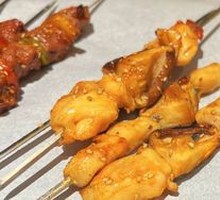 Chicken and Mushroom Skewers