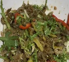 Cold-Marinated Fish Skin