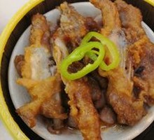 Braised Chicken Feet with Black Bean Sauce
