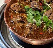 Traditional Lamb Spine Hot Pot