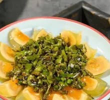 Spicy Pepper and Century Egg