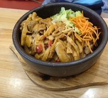 Bamboo Shoots Sichuan Pork Rice