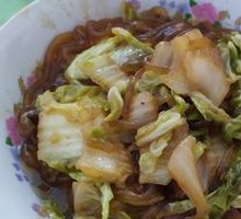 Pork and Napa Cabbage Stewed with Vermicelli