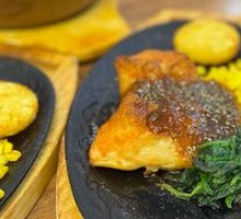 Black Pepper Chicken Cutlet