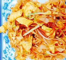 Egg Fried Beef Noodles