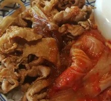 Spicy Kimchi Pork Rice