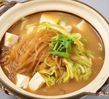 Braised Cabbage Tofu Noodles