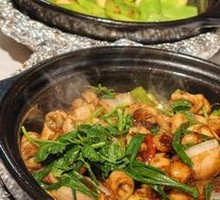 Stir-fried Blood Sausage Pot