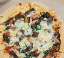 Wagyu Cheese Mushroom Pizza