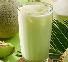 Coconut Rose Melon Refreshing Drink