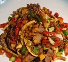 Stir-fried Beef Tripe with Pig Kidney