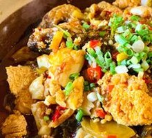 Fish Offal Hot Pot