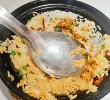 Braised Tofu and Eel in Clay Pot Rice