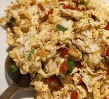 Stir-Fried Eggs with Chopped Chili
