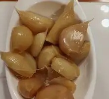 Traditional Sugar Pickled Garlic