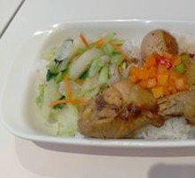 Braised Chicken Leg Rice